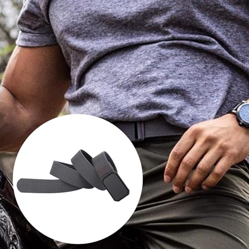 Canvas Belts For Men With Buckle, Men's Belt With Magnet Buckle, Quick Release Belts For Skateboarding, Sports3