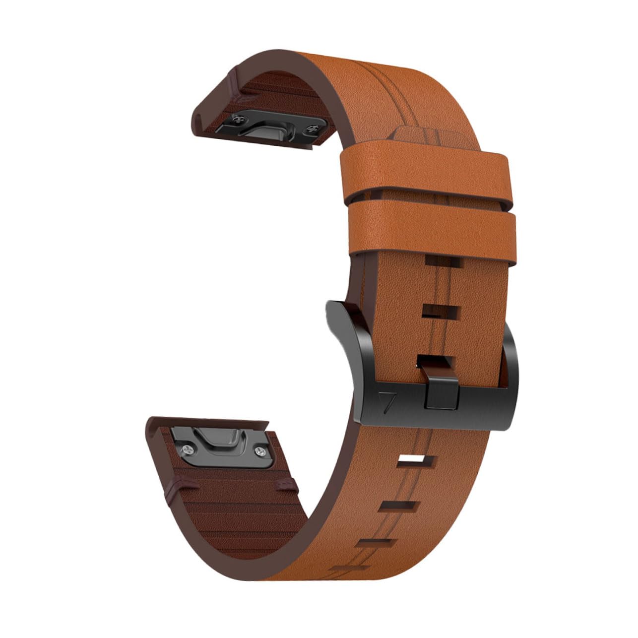 SHINEOFI Correa De Cuero De Liberación Rápida Para Reloj Inteligente Compatible Pulsera De Cuero Para Deportes y Actividades Al Aire