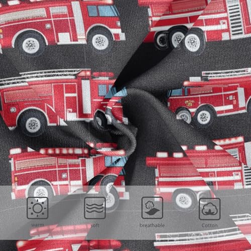 Pigsaly Boys' Underwear Firefighter Fire Truck Boys Briefs Ladder Extinguisher Hose Toddler Underwear 3T Multicolor3