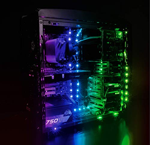 Tira LED RGB 50cm con Base Magnética Akasa Vegas MB miniatura 3
