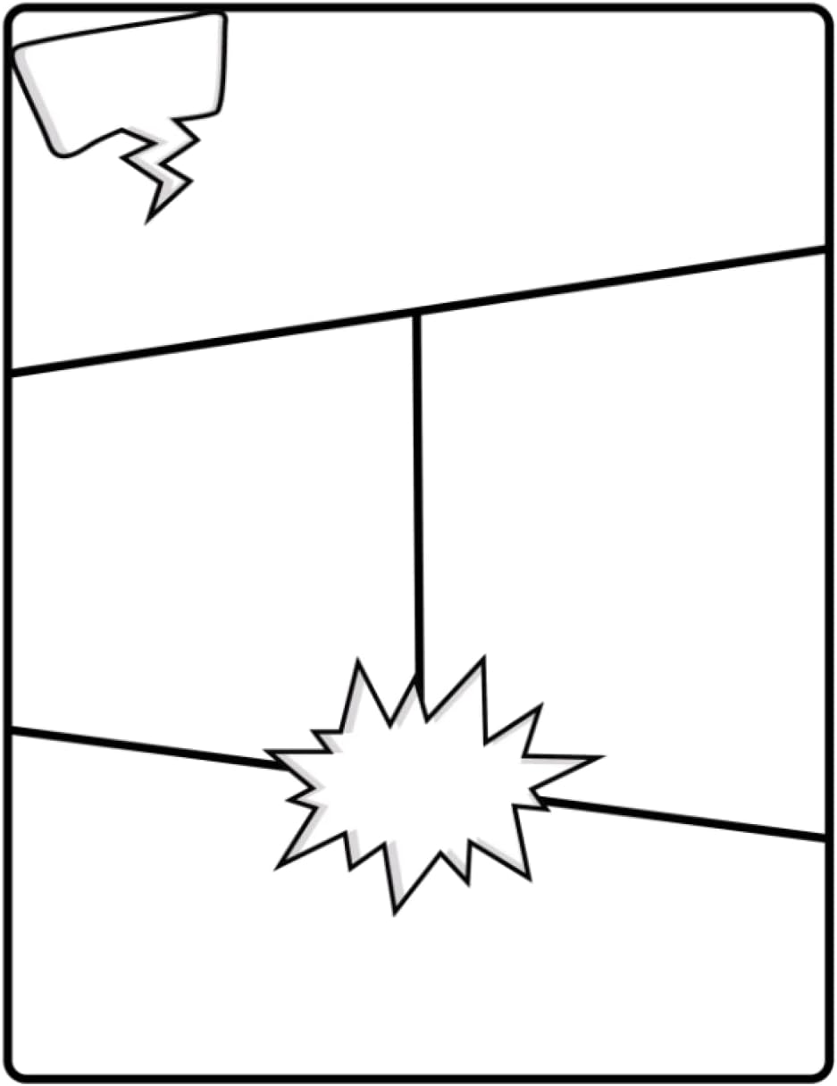 Independently published The Blank Comic Book Notebook For Kids: Create Your Own Comic Book Strip 12 Unique Templates For Comic Book Drawing: Blank Comic Book Templates For Kids to Create and Draw Comic Books