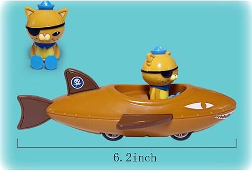 Miniatura 4 de LBHTRR Kwazii Juguete de PVC Resure Explore Figura de acción Regalo de Cumpleaños Juguete de Regalo para Niños (con caja de regalo)