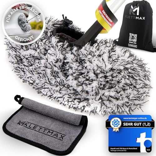KLETTMAX Car Wash Deluxe: The Ultimate Protection with the Wash Brush Cover Brush Cover for Your Car Brush!