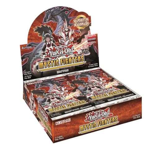 yu-gi-oh KONMYFI Mystic Fighters Booster Display Box of 24 Packets