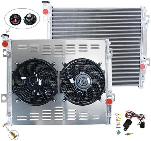 Amazon.com: Lizroodia Aluminum Radiator for 2003-2009 Toyota 4Runner ...