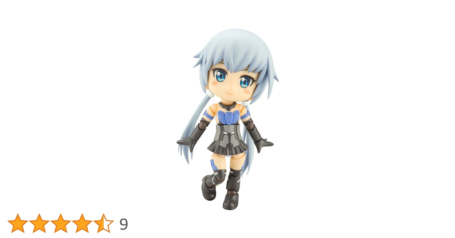 キューポッシュ フレームアームズ・ガール FAガール スティレット・素体 ノンスケール PVC製 塗装済み可動フィギュア キューポッシュ FAガール スティレット・素体｜フレームアームズ