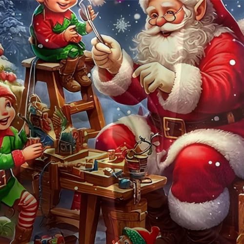 Housse de couette Noël microfibre infroissable pour lit - 8
