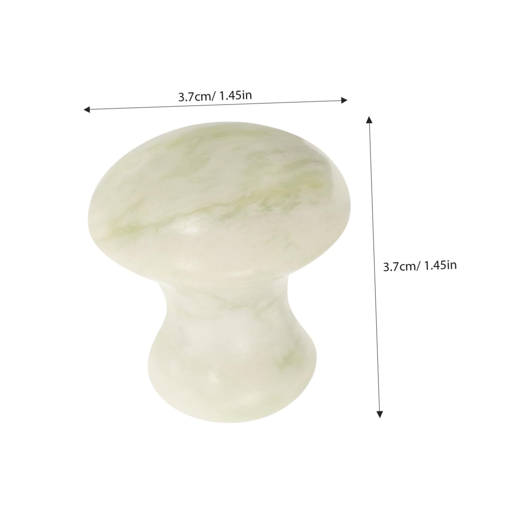 Healeved 4 Piezas Masajeador Piedras En Forma Seta Herramienta Raspado Gua Sha Piedra Rodillo Gua Sha Herramienta Seta Guasha Herramientas Raspando Piedra La Cara Perder Jade