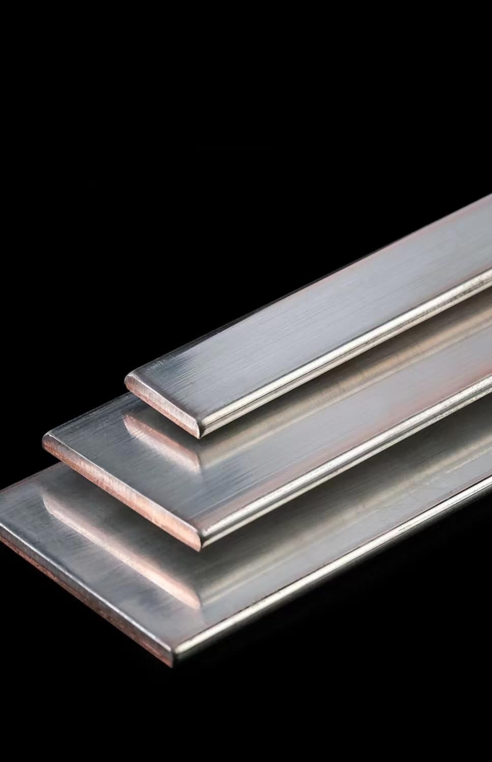 Flat Tinned Copper Ba 3mm x 40mm x 200 mm, 1 Pièce T2 Pur Cuivre Plat Plaque de Tôle de Cuivre Cu Barre Plate en Métal 3 mm d'épaisseur 40 mm Largeur