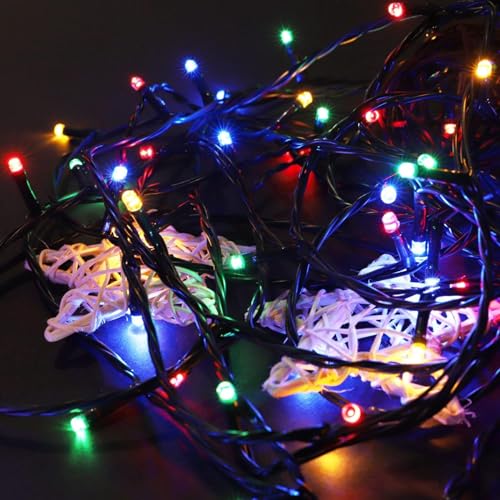 Image of Litehom LED Strip Lights - 8 Meter Waterproof & Flexible Copper LED Serial String Lights with 8 Modes Changing Controller - Ideal for Home Decoration, Diwali, and Christmas (20 Meter, 1)