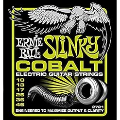 Ernie Ball Regular Slinky Cobalt Cordes pour guitare électrique, calibre 10-46 - Les Beatles, Paul McCartney, John Lennon, RIngo Starr, George Harrison Ernie Ball Regular Slinky Cobalt Cordes pour guitare électrique, calibre 10-46 – Image 3