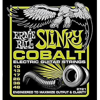Ernie Ball Regular Slinky Cobalt Cordes pour guitare électrique, calibre 10-46 - Les Beatles, Paul McCartney, John Lennon, RIngo Starr, George Harrison Ernie Ball Regular Slinky Cobalt Cordes pour guitare électrique, calibre 10-46 – Image 3