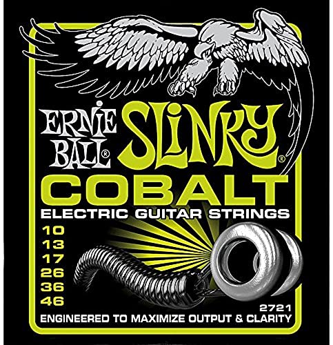 Ernie Ball Regular Slinky Cobalt Cordes pour guitare électrique, calibre 10-46 - Les Beatles, Paul McCartney, John Lennon, RIngo Starr, George Harrison Ernie Ball Regular Slinky Cobalt Cordes pour guitare électrique, calibre 10-46 – Image 4