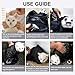 ASOCEA Cat Bathing Bag Adjustable Cat Grooming Mesh Bag Breathable Restraint Shower Bag Anti-Bite and Anti-Scratch for Bathing Nail Trimming Injecting Ears Clean Medicine Taking