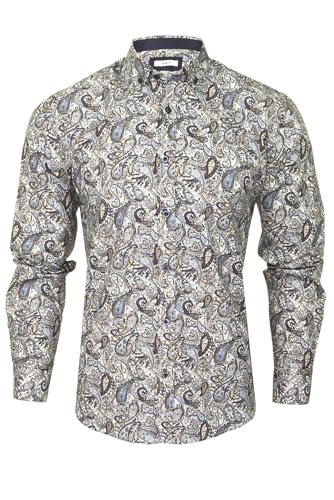 Chemise paisley pour hommes Xact slim pour sublimer une silhouette élancée