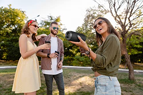 Defender Bluetooth Lautsprecher Enjoy S700, Tragbarer Musikbox Bluetooth 5.0 mit True Wireless Stereo, Freisprechfunktion, Bluetooth Box mit FM Radio, USB/MicroSD für Zuhause und Garten – Bild 4