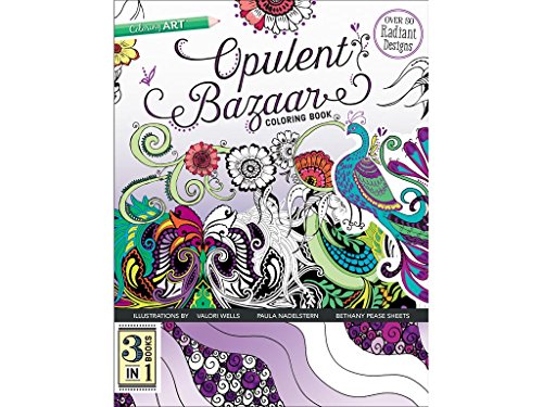 C & T Publishing C y T Publishing opulento Bazaar Coloring Book, acrílico, Multicolor