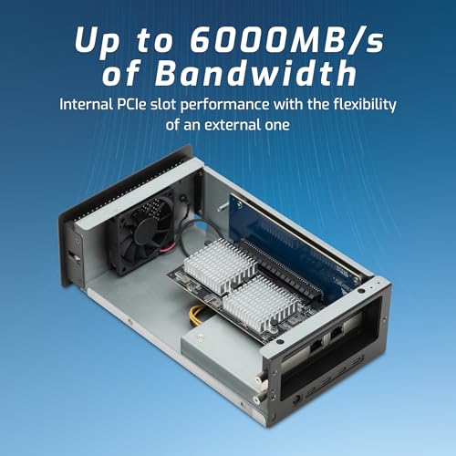 Solution d'extension PCIe externe Thunderbolt 5 OWC Mercury Helios 5S hub USB-C 80 Go - 3