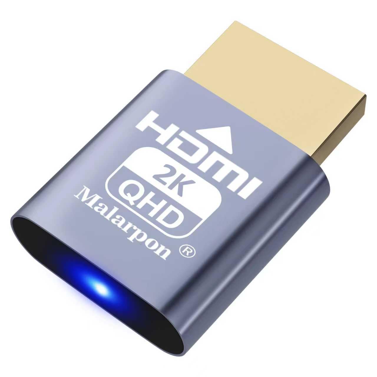 HDMI Dummy Plug fit-Headless Display Emulator DDC EDID Headless Ghos with Windows Mac OSX Linux Great for Graphics Acceleration Support 1920x1080@60Hz 1P