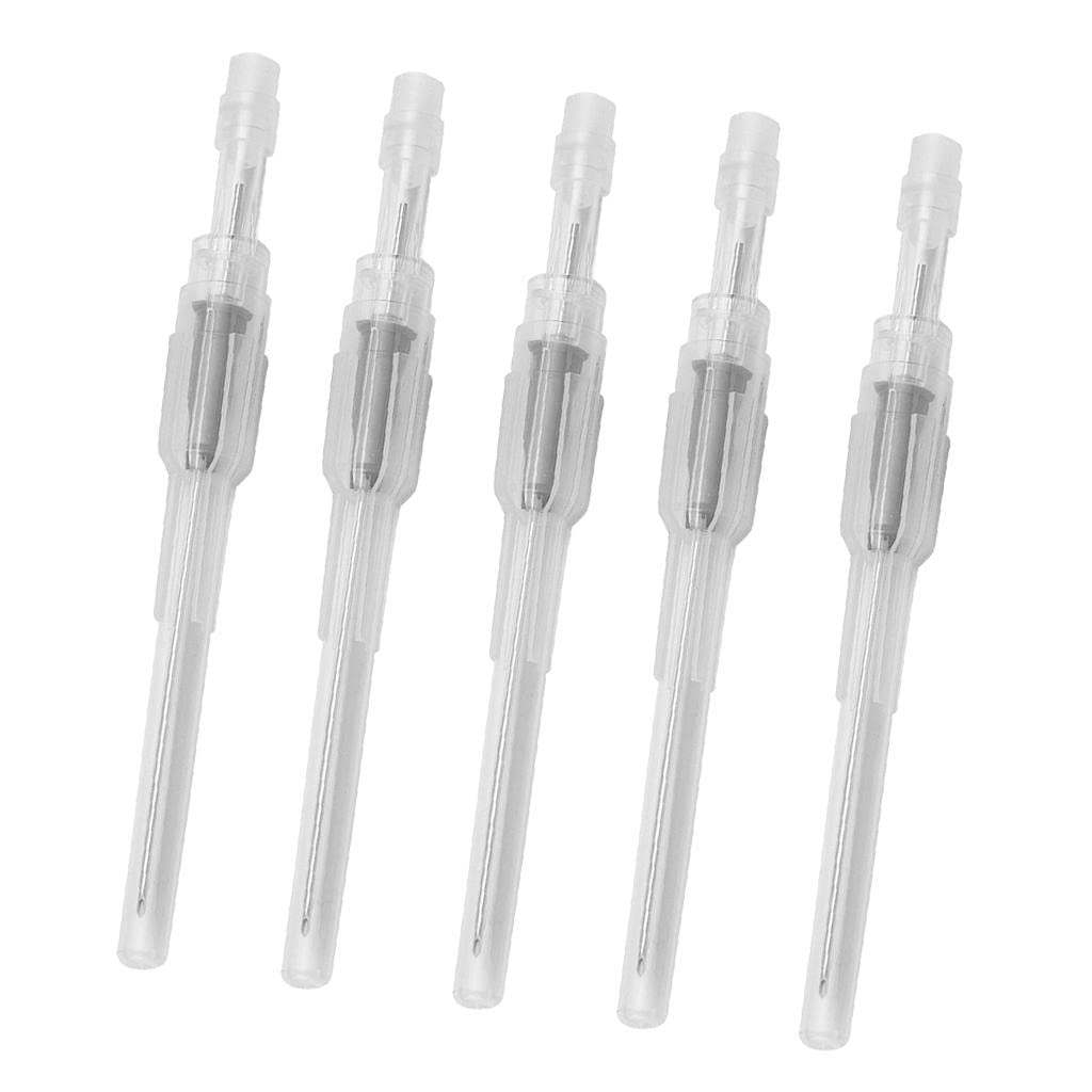 Lot 5 Pieces Professional Stainless Steel Needles 16g 16 Gauge Piercingpiercing Supplies Kits Tattoos Art Health-image-37
