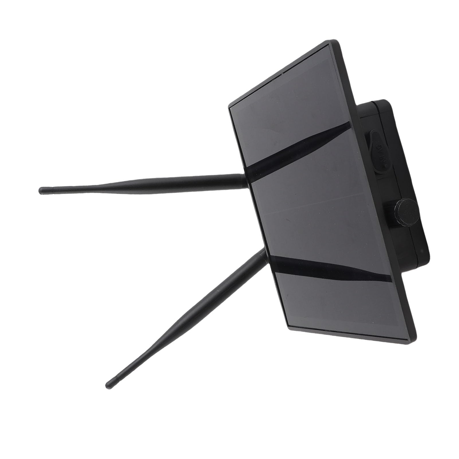 Focket Extensor WiFi Solar, 5 Km de Largo Alcance IP66 Repetidor WiFi con Energía Solar a Prueba de Agua, Extensor de Rango Exterior con Pegatinas de Silicona a Prueba de Agua para Smart Farm