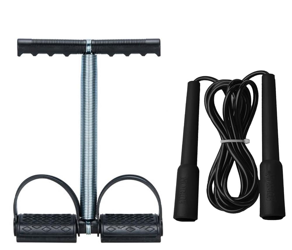 RPC99 Tummy Trimmer Combo and Skipping Rope Abs Exercise Equipment Home Gym Ab Exerciser-image-14