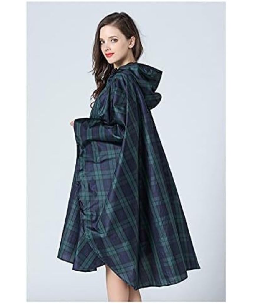 Capa de Lluvia Reutilizable Chubasquero Impermeable Para Mujer, Ropa Para La Lluvia, Abrigo Para Para Exteriores, Poncho, Chaqueta, Capa Ropa de Agua para Exteriores