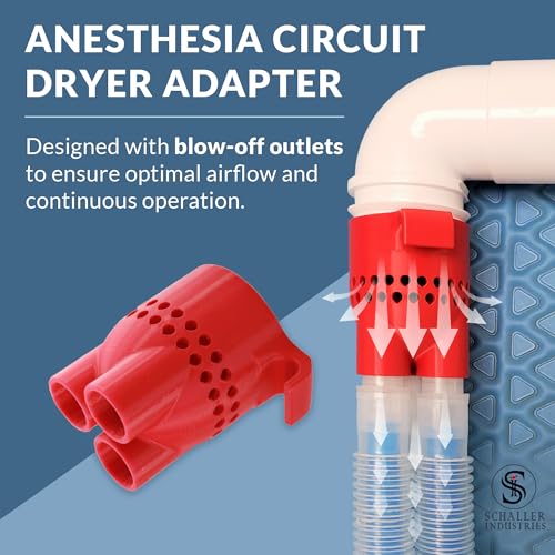 Image of S I Veterinary Anesthesia Circuit Dryer Adapter for Bair Hugger 775 505 750 700 & Level 1 Equator & Adroit VetPro - Dries 3 Circuits - for Veterinary Use Only
