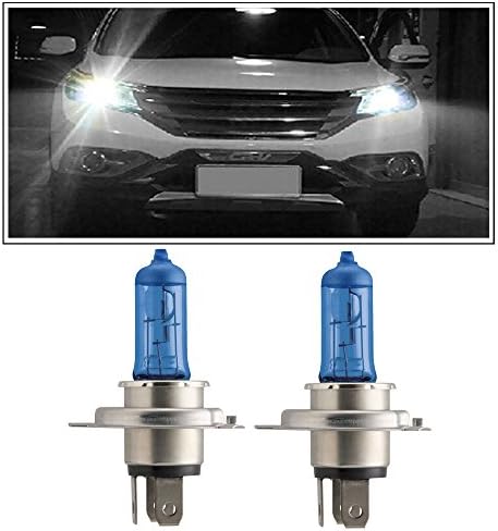 Vheelocityin White Light 5000K H4 Headlight Bulb Car Bulb - 2 Pieces