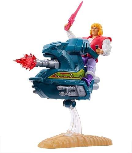 Miniatura 5 de Masters of the Universe Origins Battle Skysled Vehículo para MOTU Storytelling Play and Display, regalo para niños de 6 años en adelante