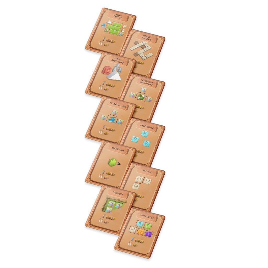Super Meeple Giochi Strategici Meraviglie del Mondo, Età 6+