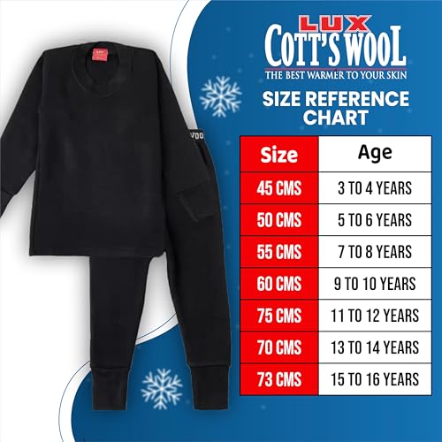 Image of Lux Cott's Wool Kids Cotton Thermal Set