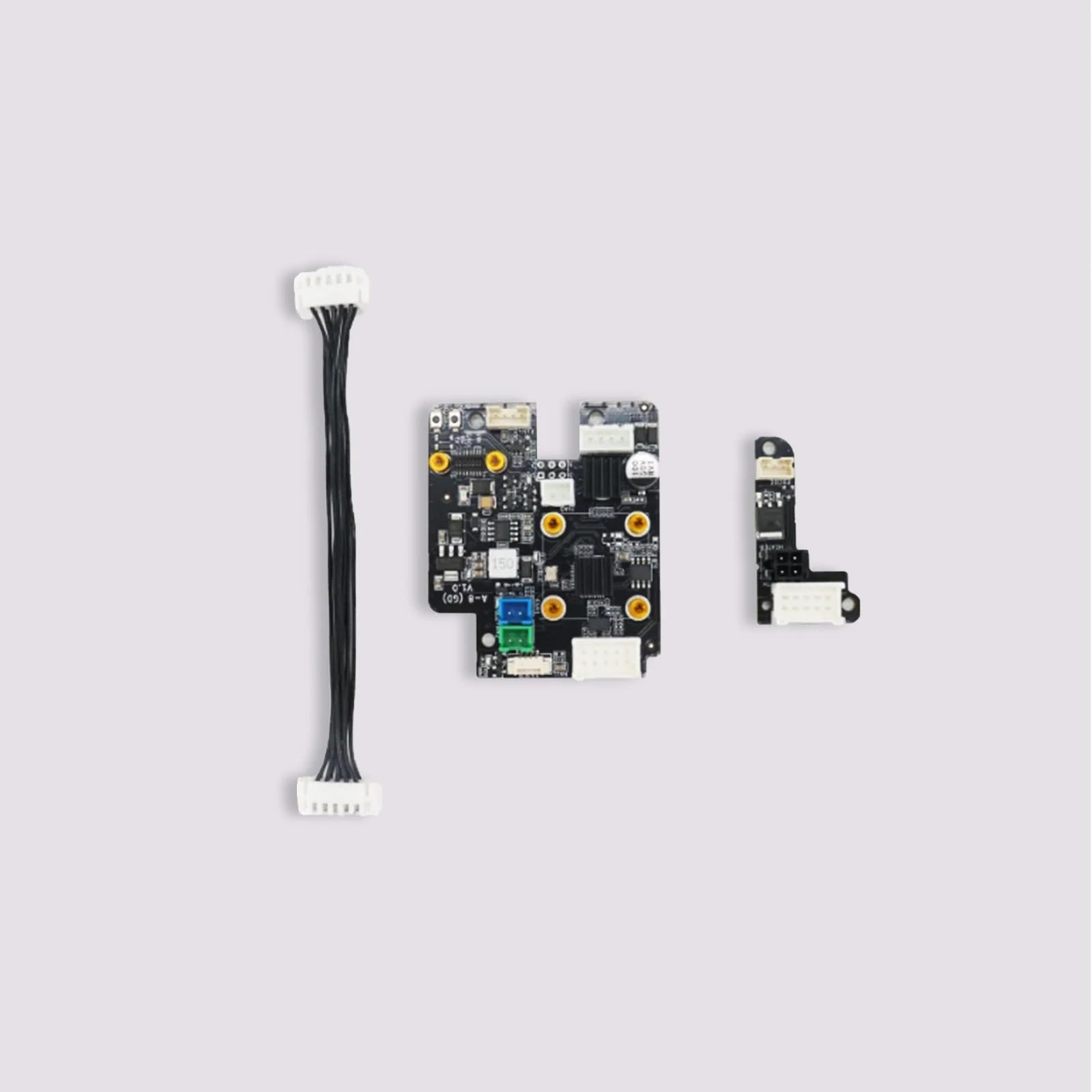 Adapter Plate for QIDI Tech Plus4 3D Printer, Front and Rear Adapter Plate with Cable, Replacement Accessories