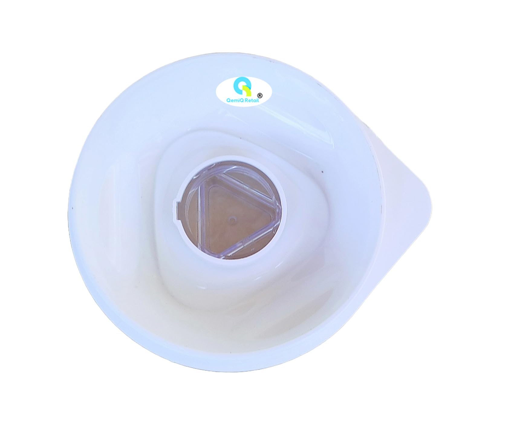 QemiQ Retail® -Jar Lid/Cap" Only Suitable for- "Butterfly Models 500ml & 1 Litre Jars (11.5cm/white)-image-1