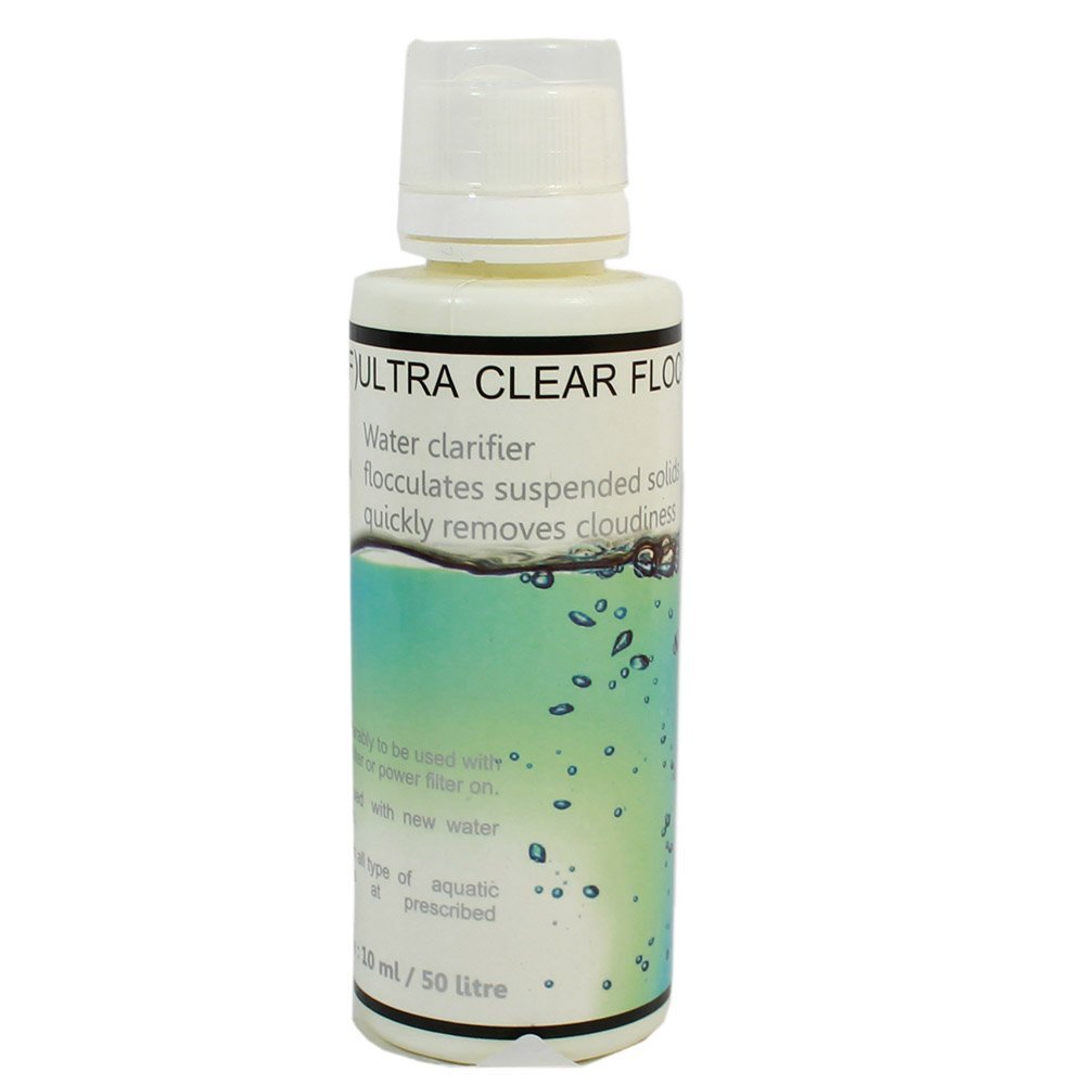 Ultra Clear Flocculent Aquarium Water Clarifier, 100 ml