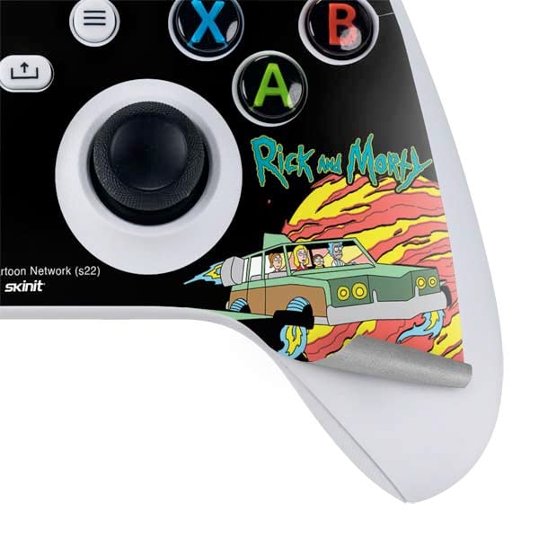 Skinit Decal Gaming Skin Compatible with Xbox Series S Bundle - Officially Licensed Adult Swim Rick and Morty Family Wagon Design