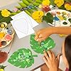 Hollowfly 24 Sets Palm Sunday Crafts Easter Palm Leaf Tissue Paper Craft Kits DIY Hanging Ornament Sunday School Gifts Holy Week Crafts Religious Christian Decorations Kit for Easter Party Activities #3