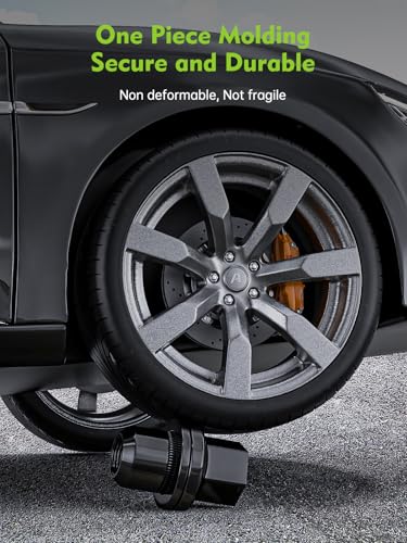 Image of AUTOPTIM M14x1.5 Wheel Lug Nuts - Replacement for Land Rover LR3 LR4 Range Rover Sport Discovery - Closed End OEM Factory 13 /16 inch Hex 1.81 inch Length 20PCS Black Lug Nut