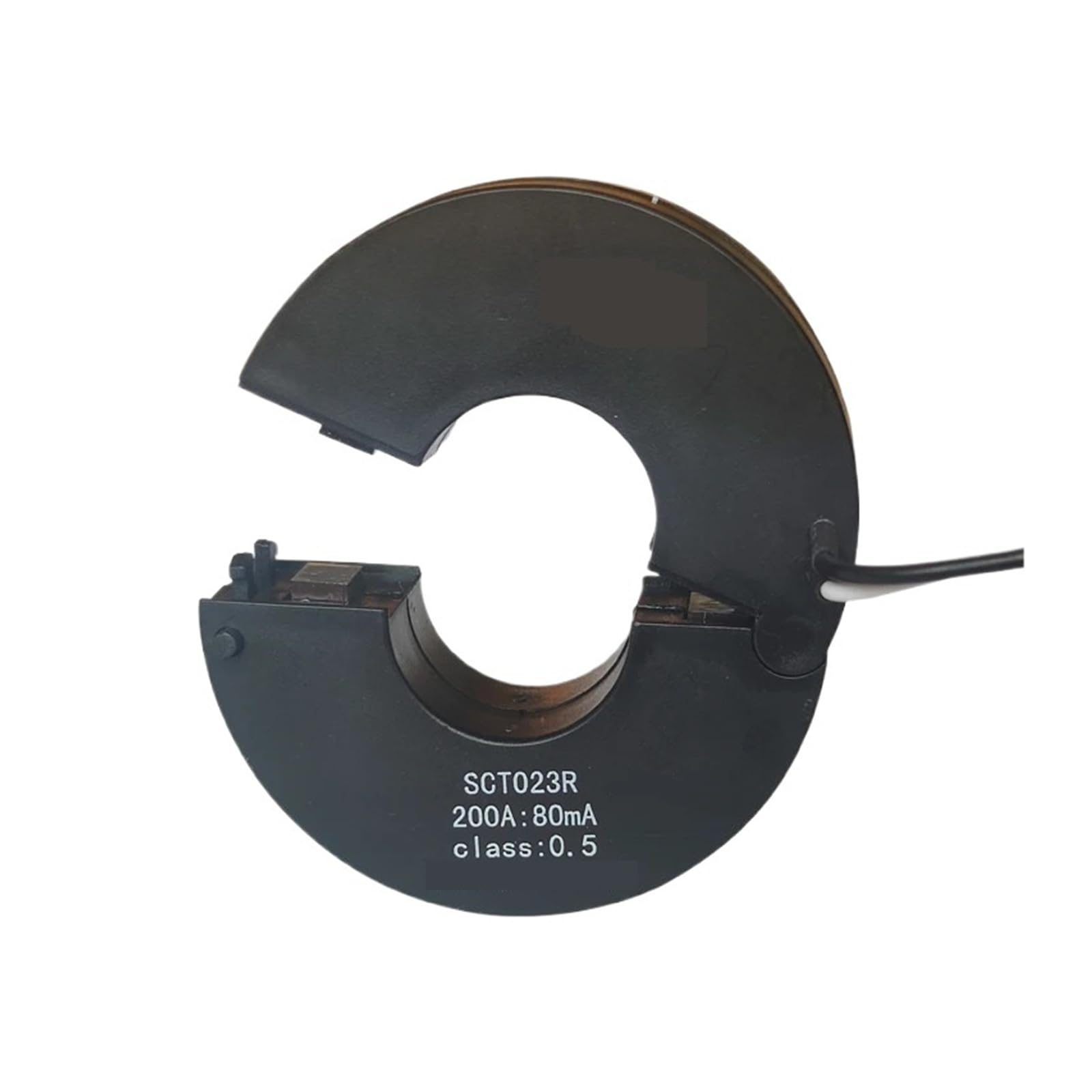 WCNGRFRNB Split core current transformer SCT023R Input 100A 200A 300A 400A Output 100mA Accuracy 0.5% Split Core Current Transformer(200A-100mA)