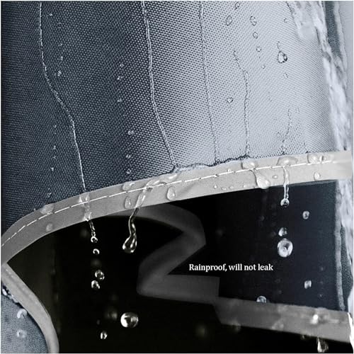 Cape de pluie cyclistes imperméable vélo et fauteuil roulant - 5