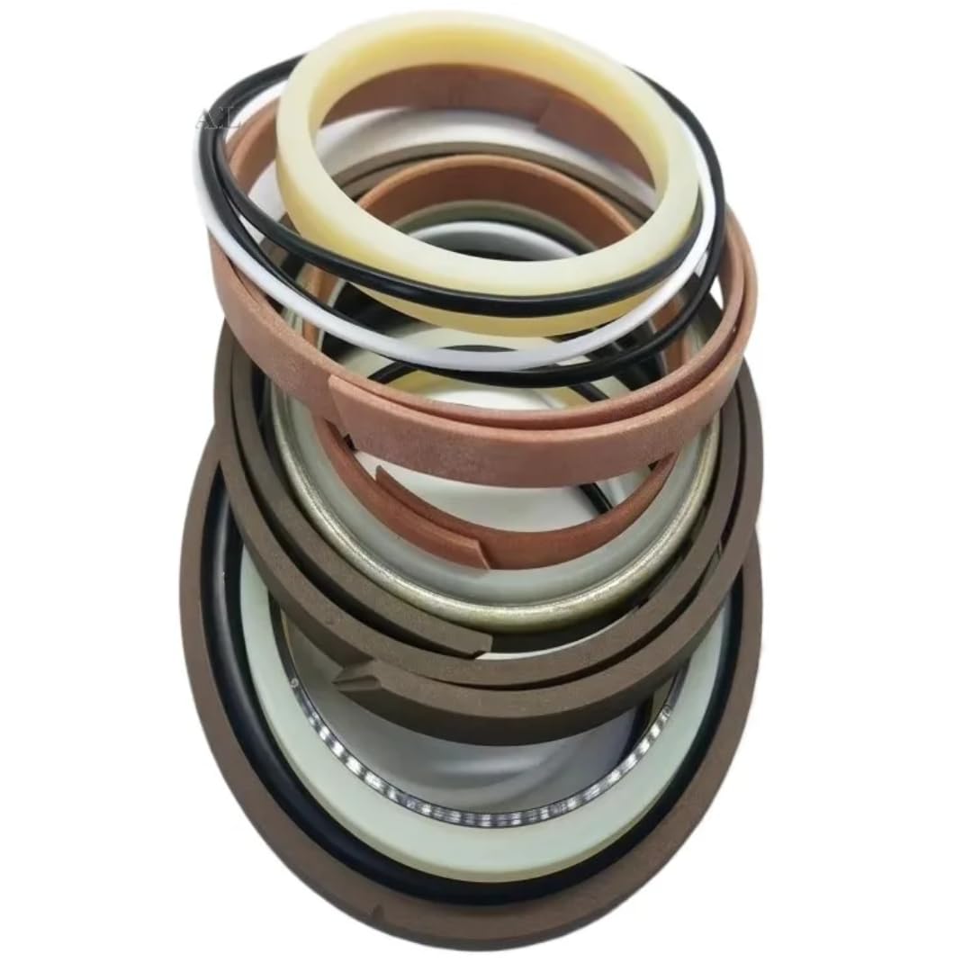 Hydraulic Cylinder Oil Seal O Ring Kit, 4306446 Ex60-2 Ex60-3 Bucket Cylinder Seal Kit, Excavator Replacement Part (A1)