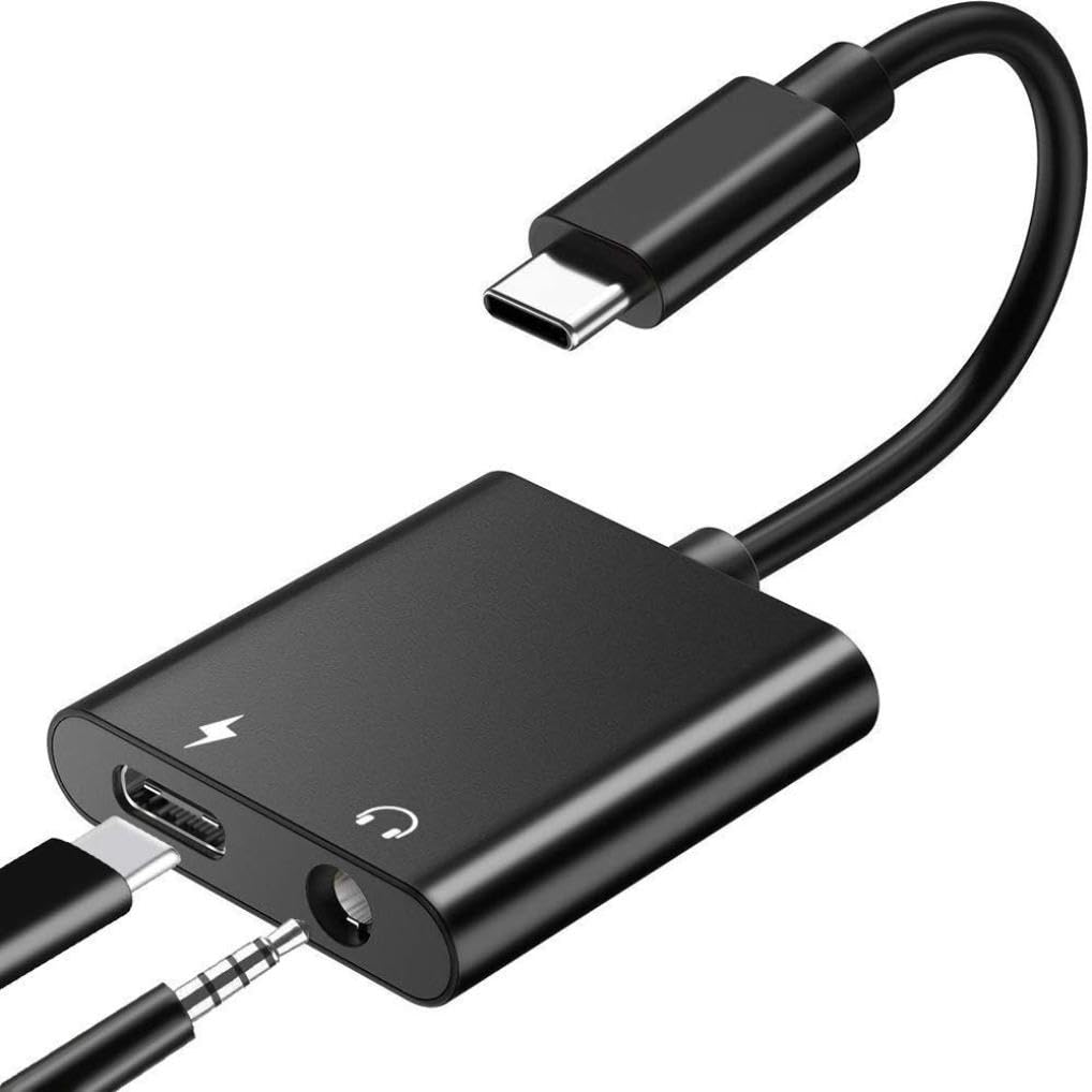 USB C Headphone Adapter Earphone 3.5mm Jack Compatible with Motorola Razr Plus (2024,2023), Charger Port Splitter Mic Support Hands-Free Type-C-image-36