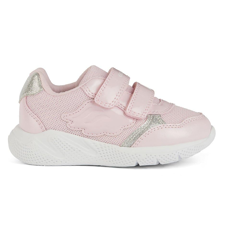 Geox Baby Girls' B Sprintye Girl C Trainers, Pink, 21 EU