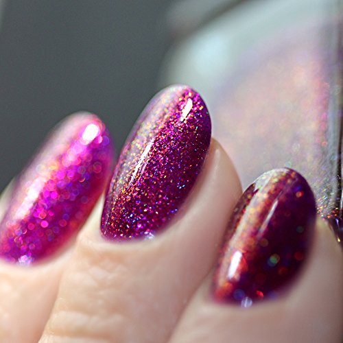 Image of ILNP Rush Hour - Vivid Berry Holographic Nail Polish