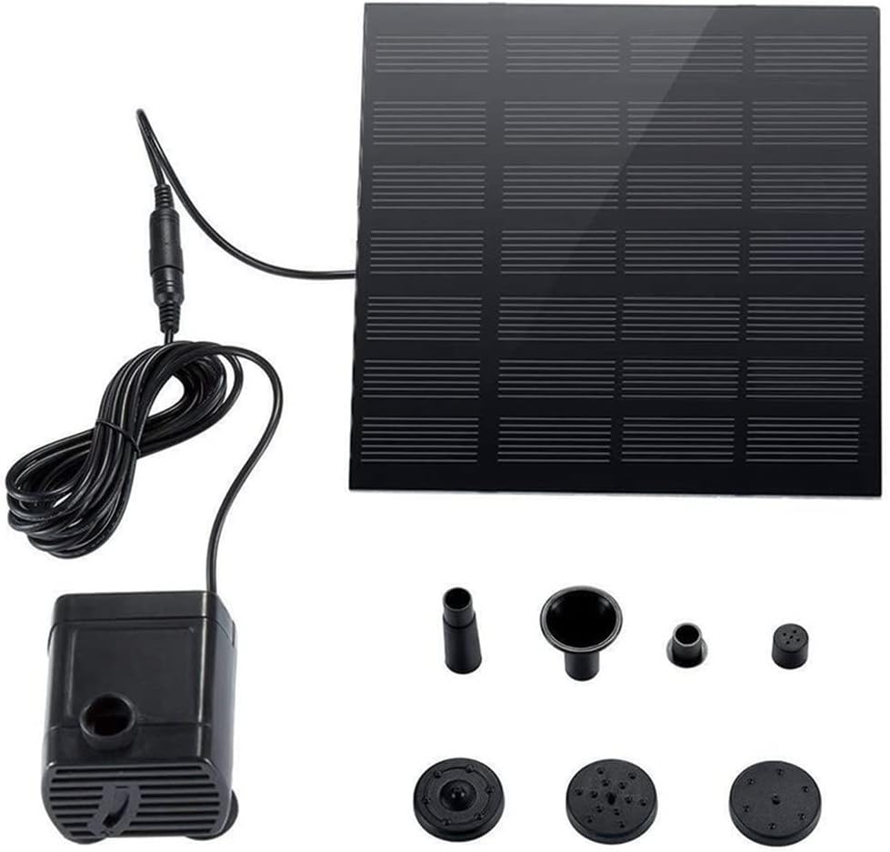 BEEYNG Automatic Boat Bilge Pump Waterfall Power Solar Bird Fountain Electric Water