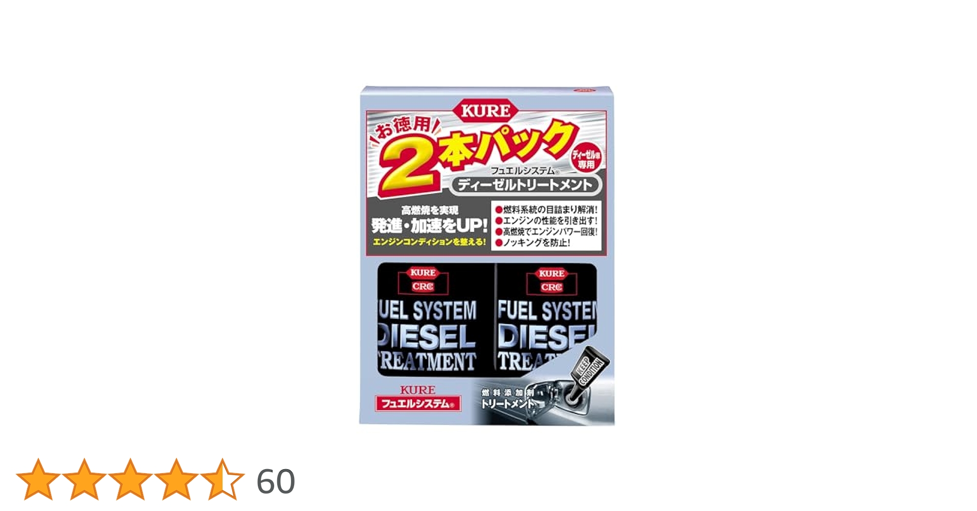 Amazon.co.jp: KURE(呉工業) フュエルシステム ディーゼル