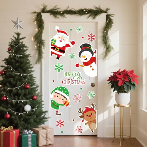 Imanes navideños para nevera que decoran superficies metálicas sin dañar ni rayar 7