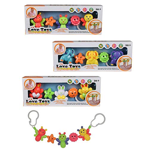 Mobile Baby Bichinhos para Carrinho de Bebê ou Berço