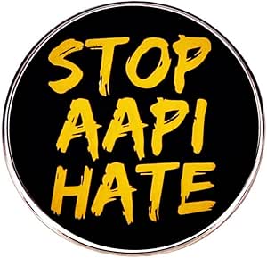 Amazon.com: STOP AAPI HATE Human rights equality in Asia Lapel Pin ...