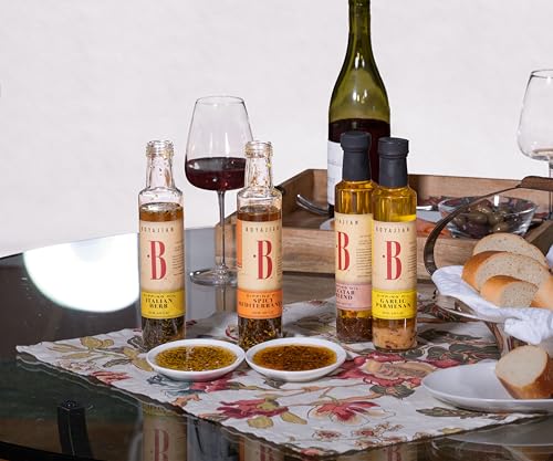Aceite con ajo y parmesano para mojar miniatura 4
